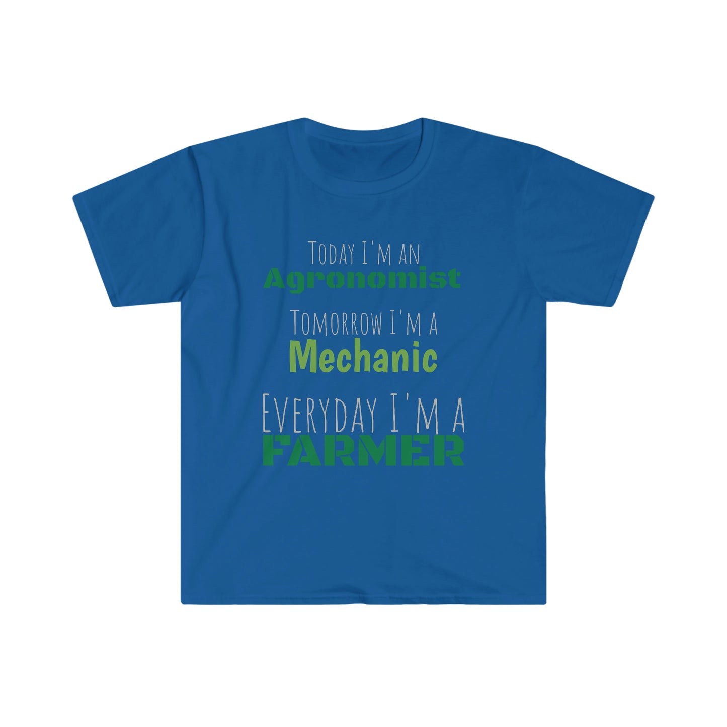 Everyday I'm a Farmer Unisex Softstyle T-Shirt