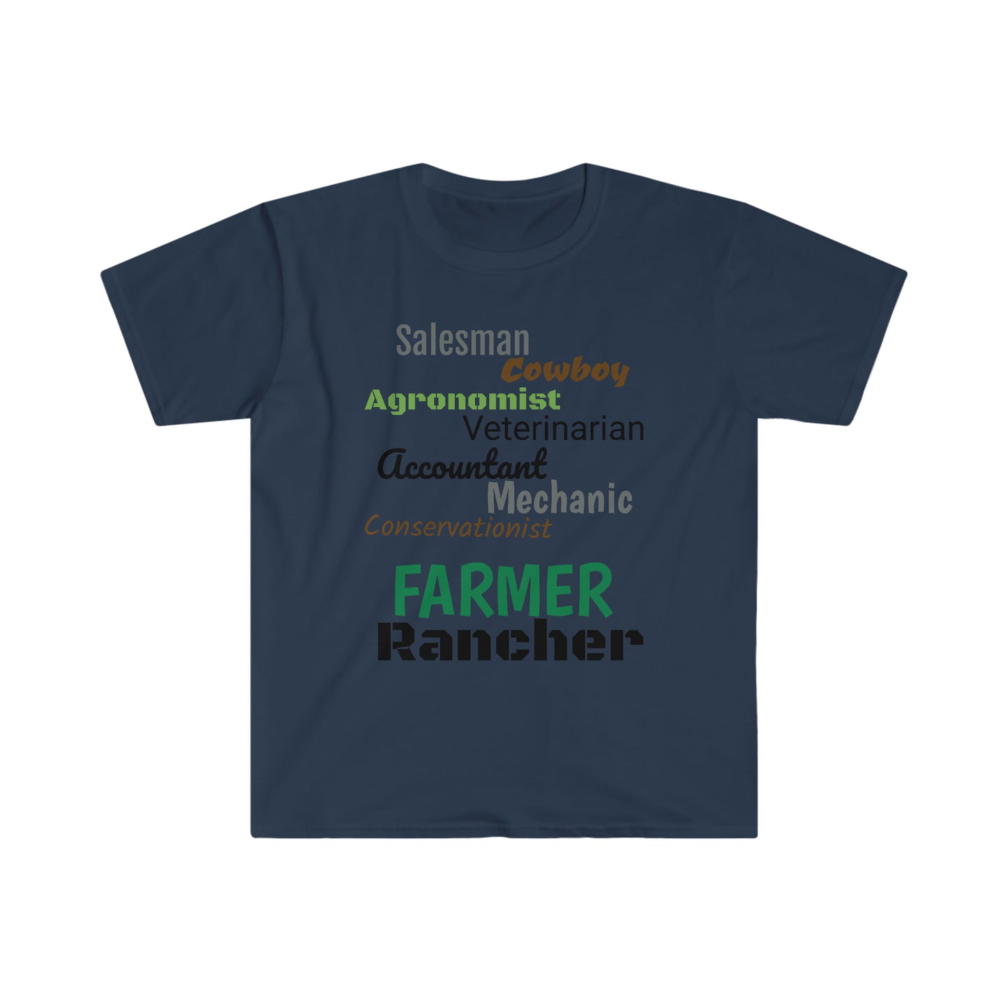 Farmer-Rancher Unisex Softstyle T-Shirt
