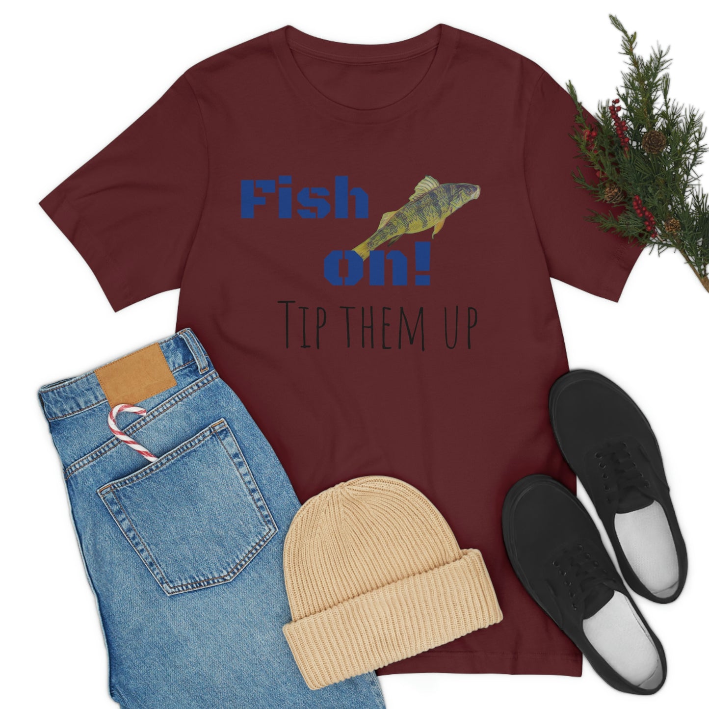 Fish on - Unisex Jersey Short Sleeve Tee