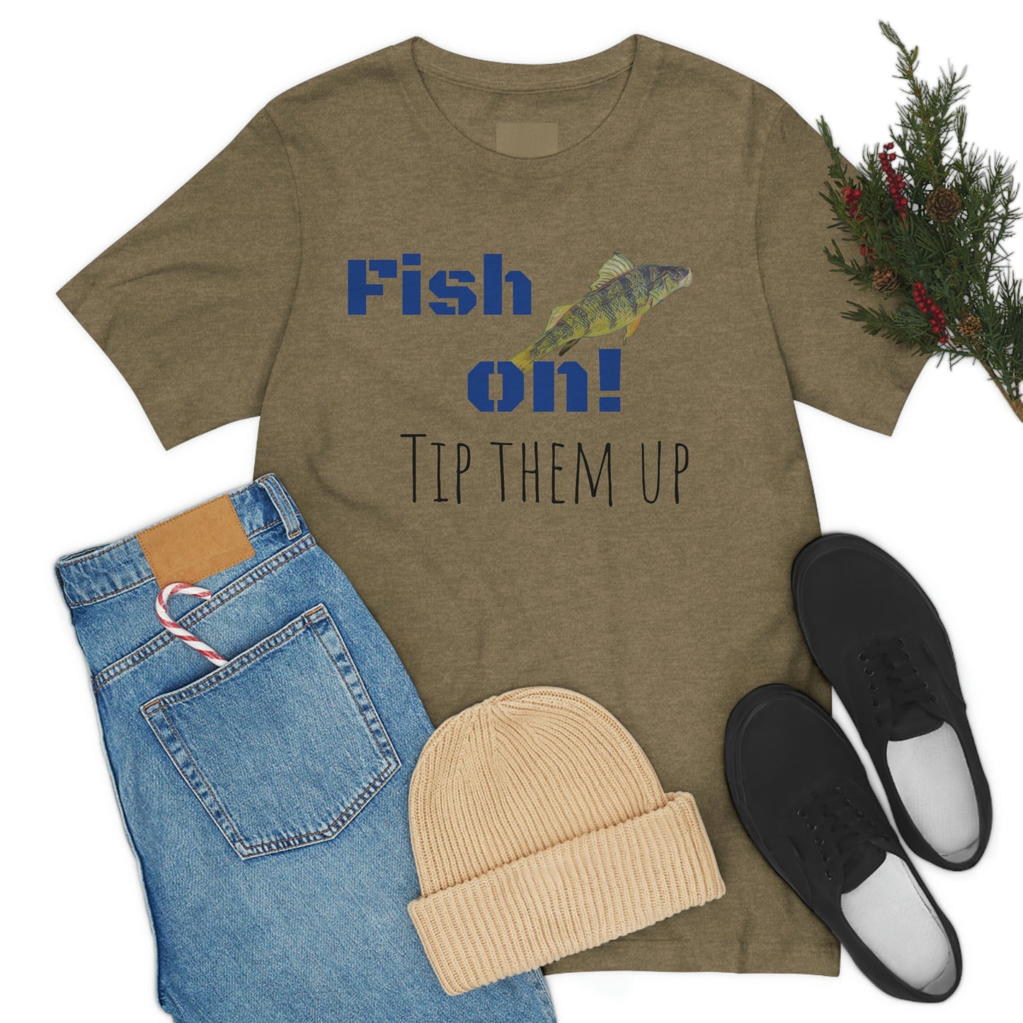 Fish on - Unisex Jersey Short Sleeve Tee