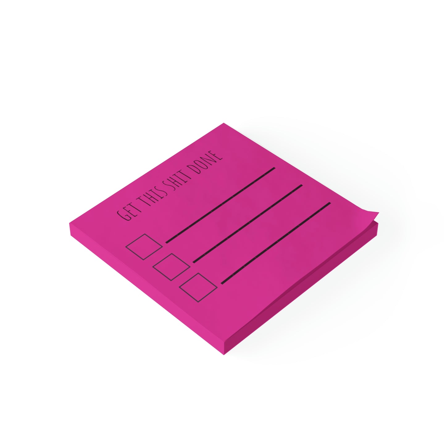 Get this shit done - Post-it® Note Pads