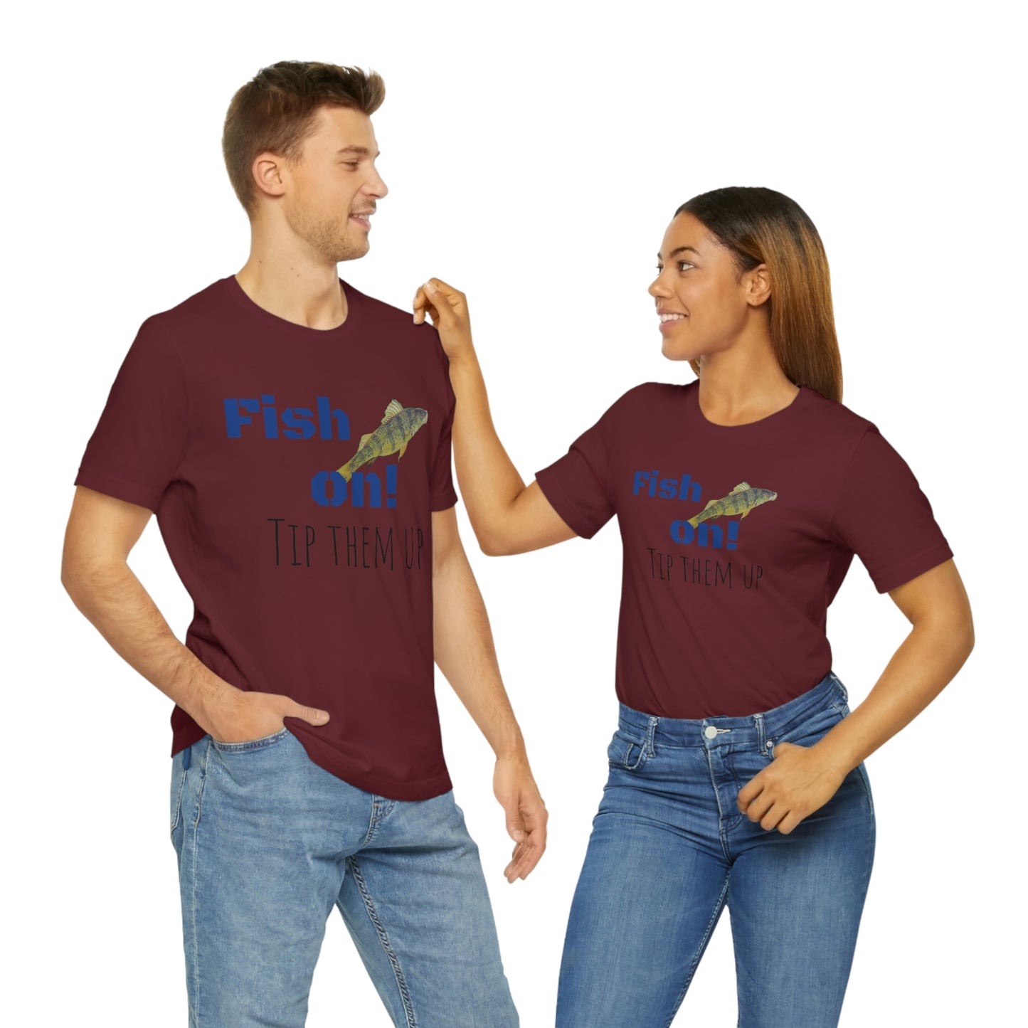 Fish on - Unisex Jersey Short Sleeve Tee