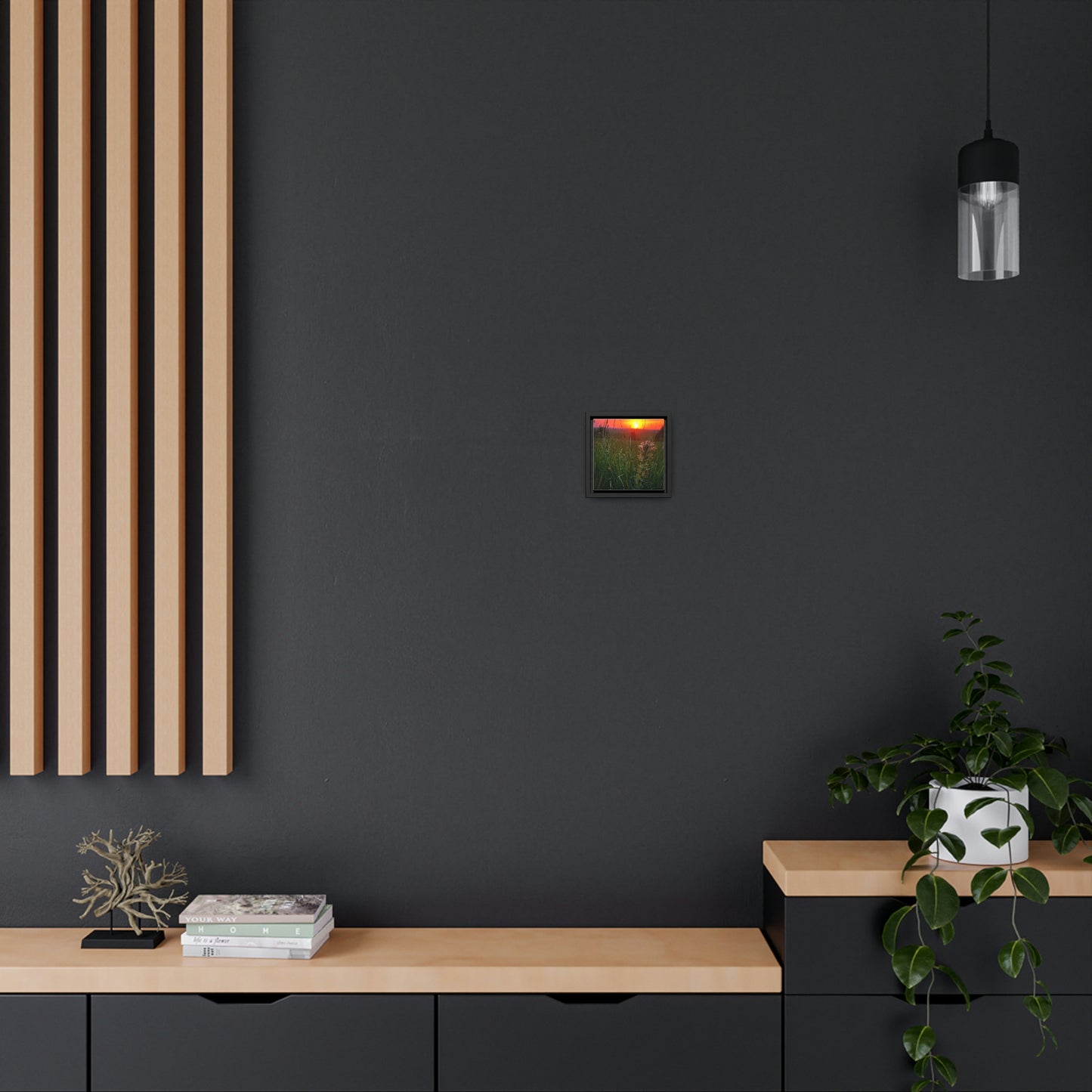 Honeysuckle Gallery Canvas Wraps, Square Frame