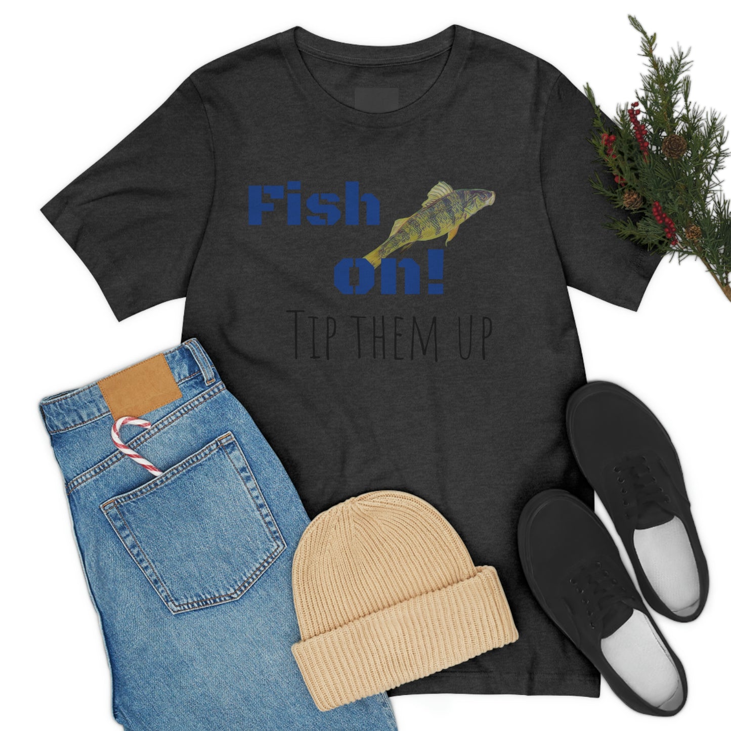 Fish on - Unisex Jersey Short Sleeve Tee