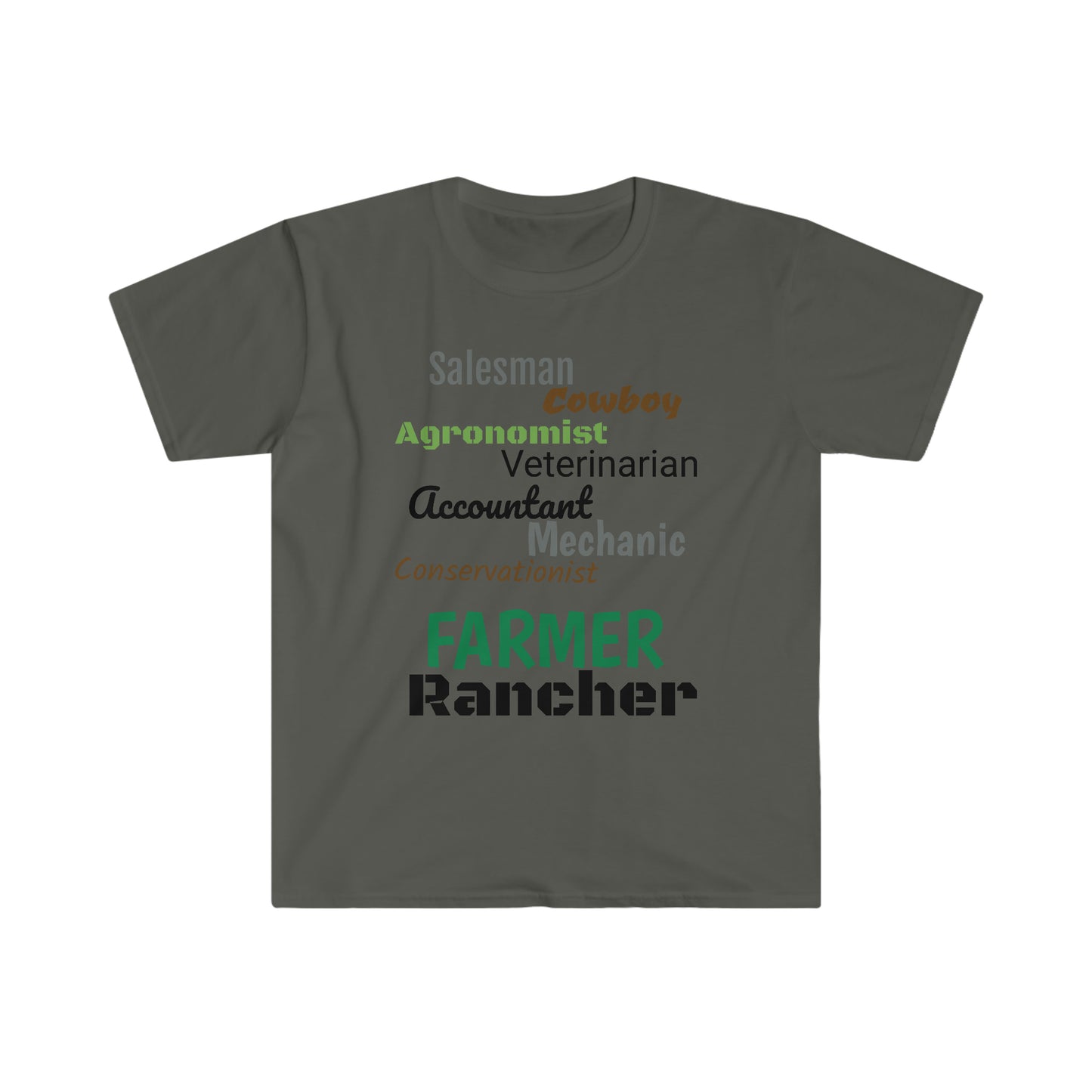 Farmer-Rancher Unisex Softstyle T-Shirt