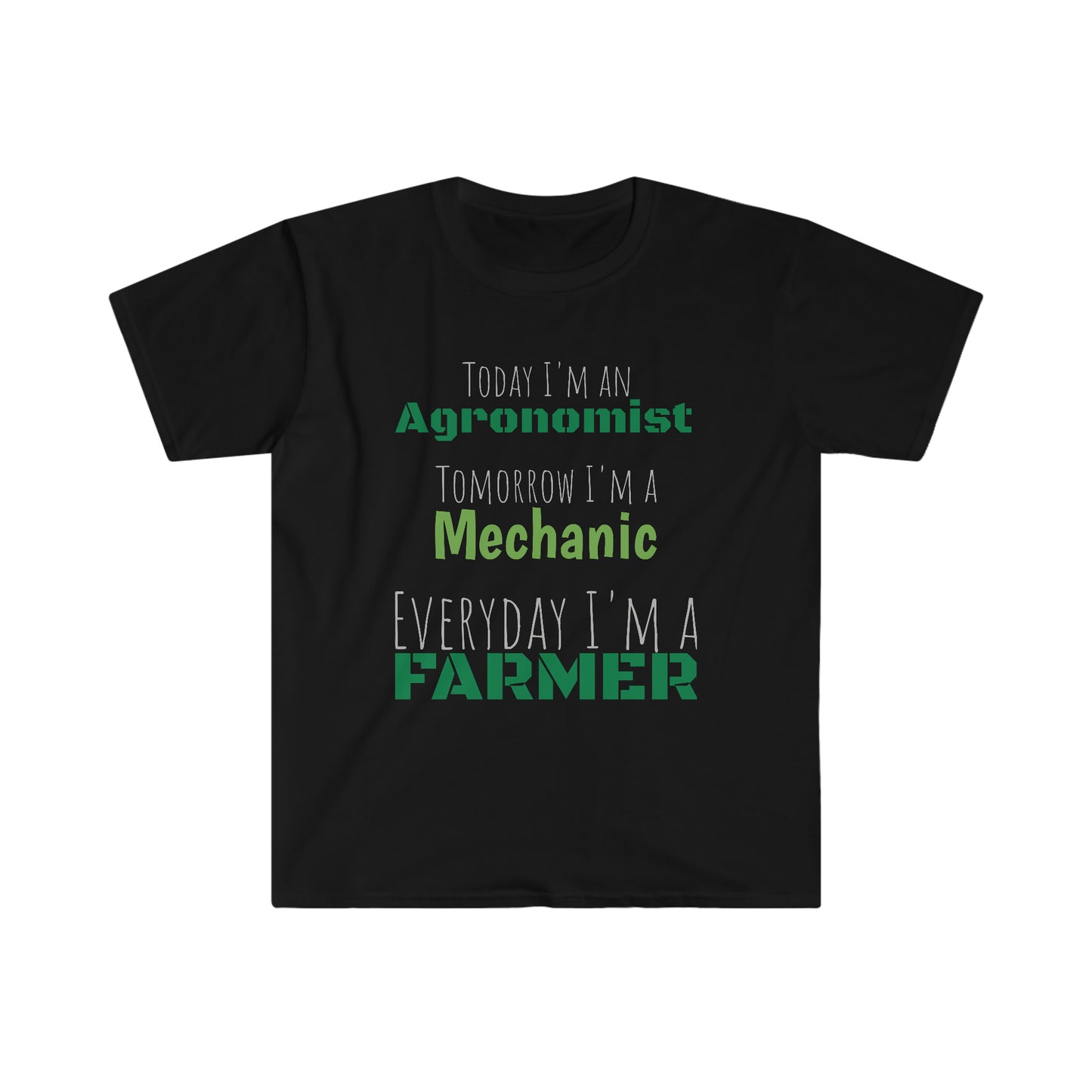 Everyday I'm a Farmer Unisex Softstyle T-Shirt