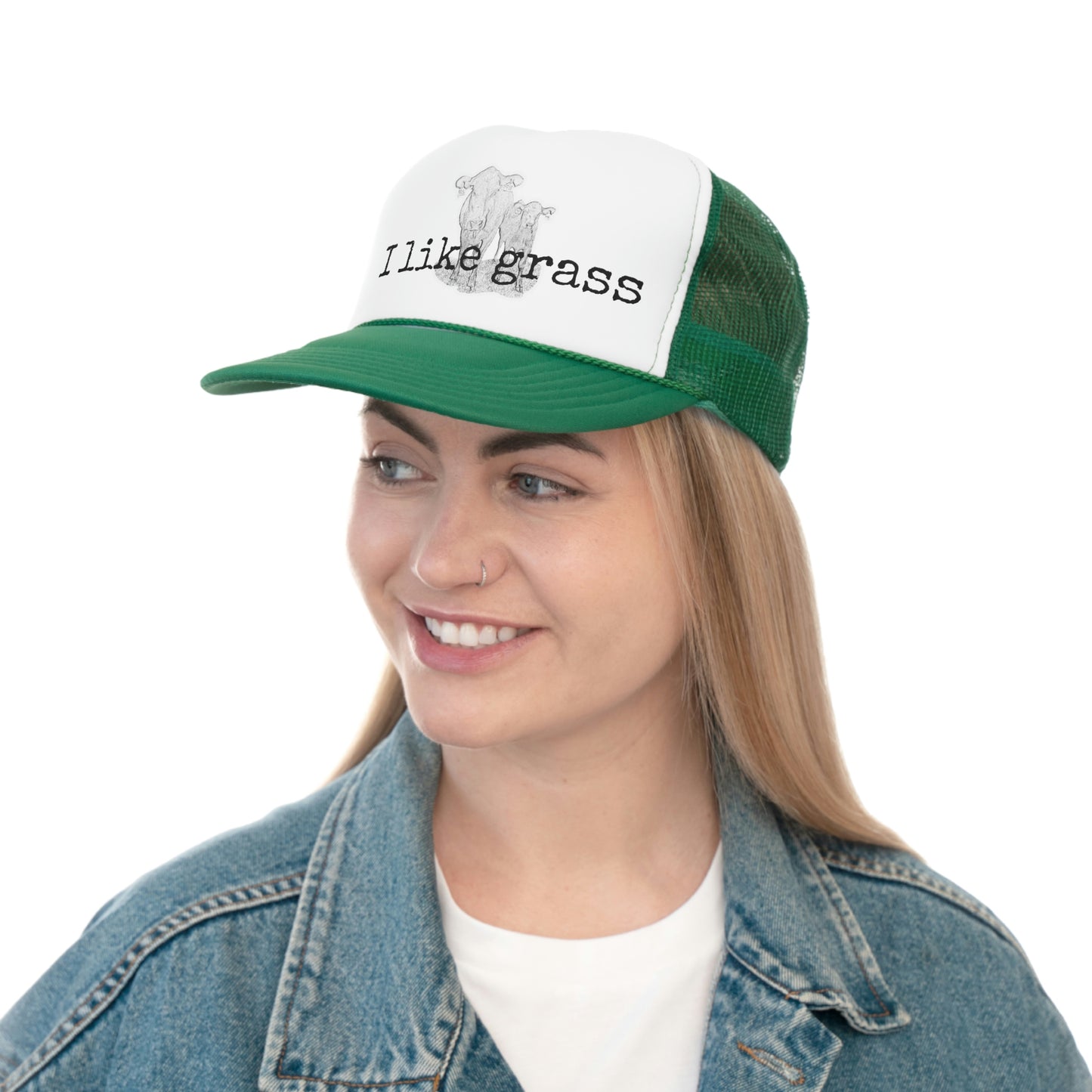 I like grass - Trucker Caps