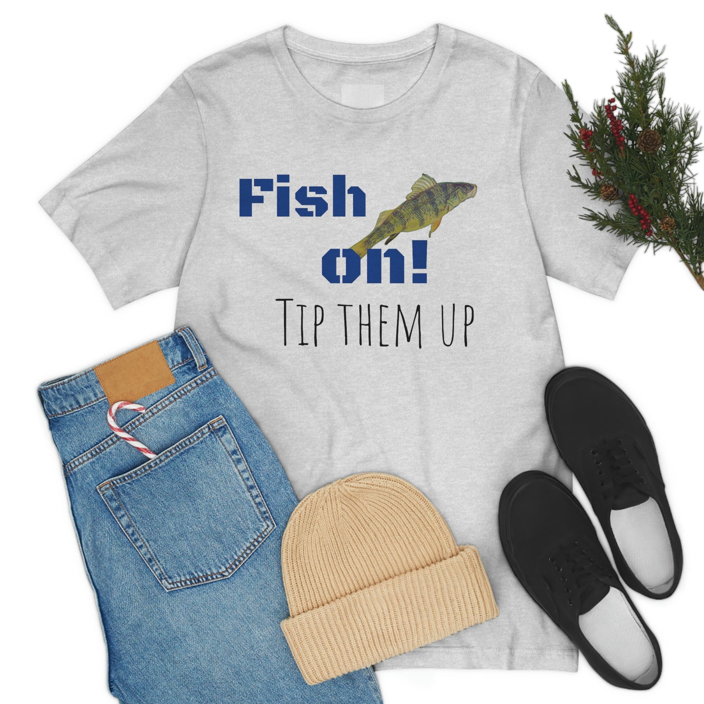 Fish on - Unisex Jersey Short Sleeve Tee