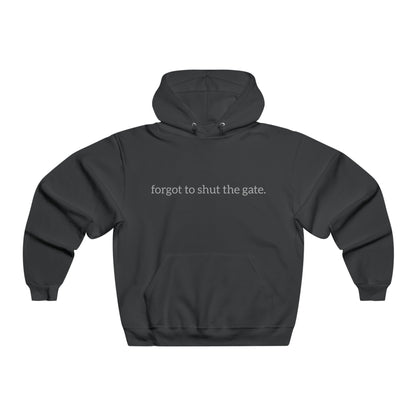 Forgot to shut the gate. Men's NUBLEND® Hooded Sweatshirt