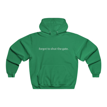 Forgot to shut the gate. Men's NUBLEND® Hooded Sweatshirt
