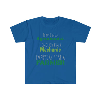 Everyday I'm a Farmer Unisex Softstyle T-Shirt