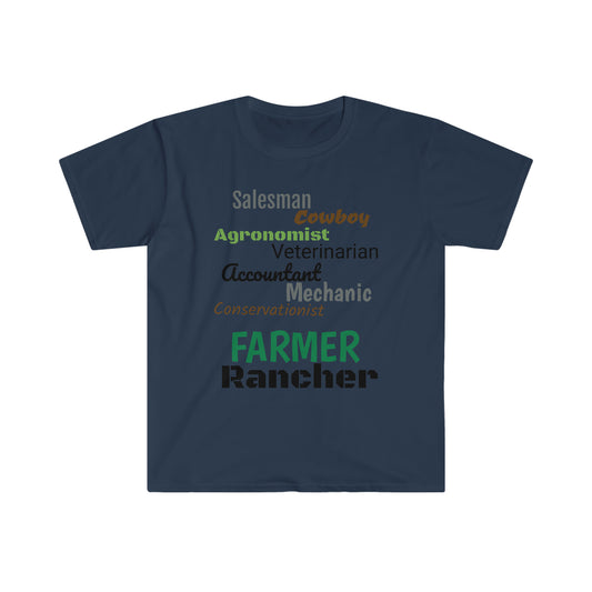 Farmer-Rancher Unisex Softstyle T-Shirt