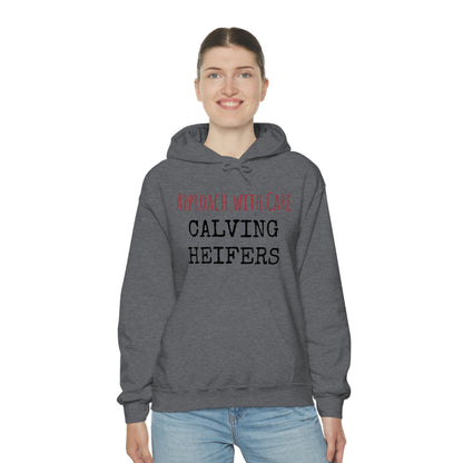 CALVING HEIFERS Unisex Heavy Blend™ Hooded Sweatshirt