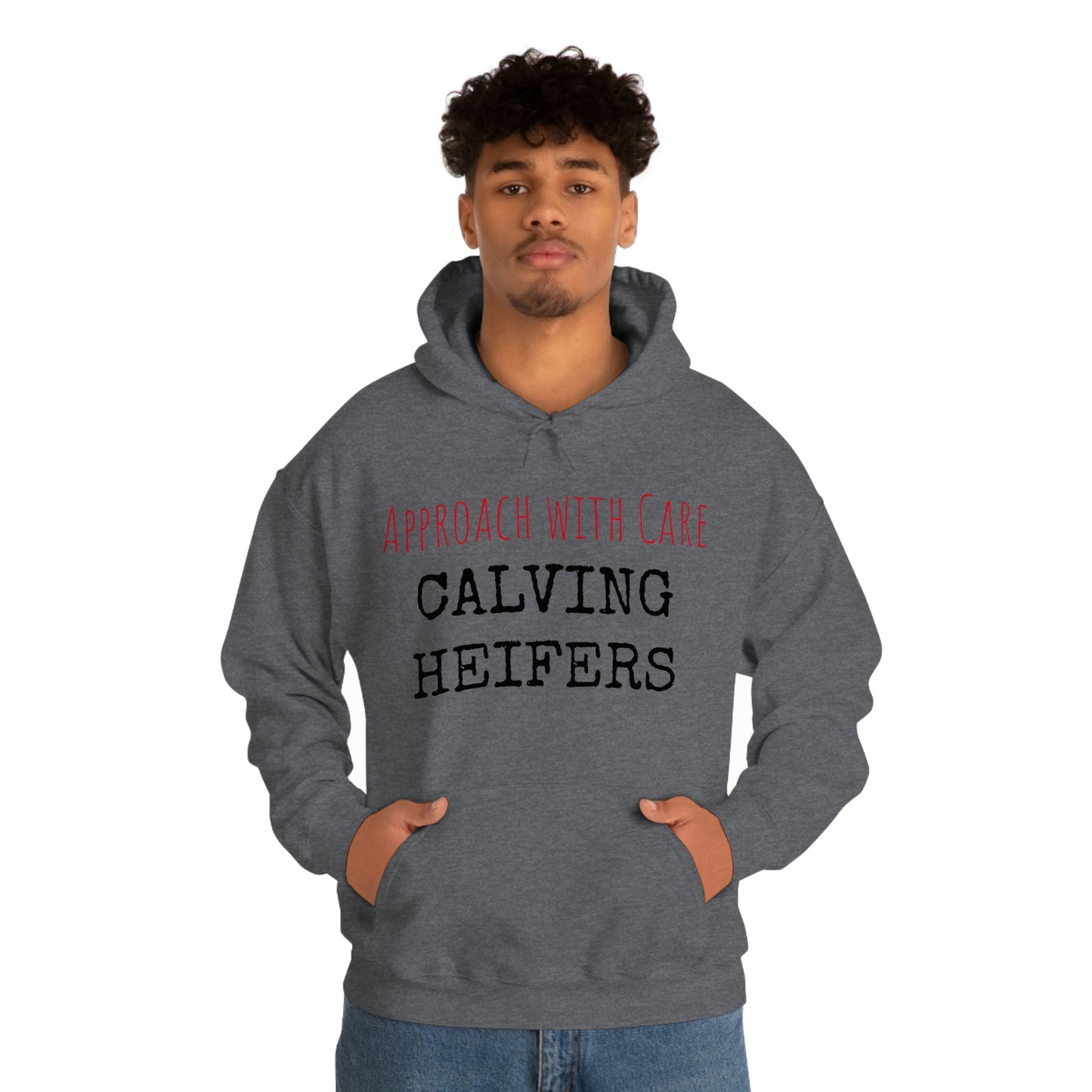 CALVING HEIFERS Unisex Heavy Blend™ Hooded Sweatshirt