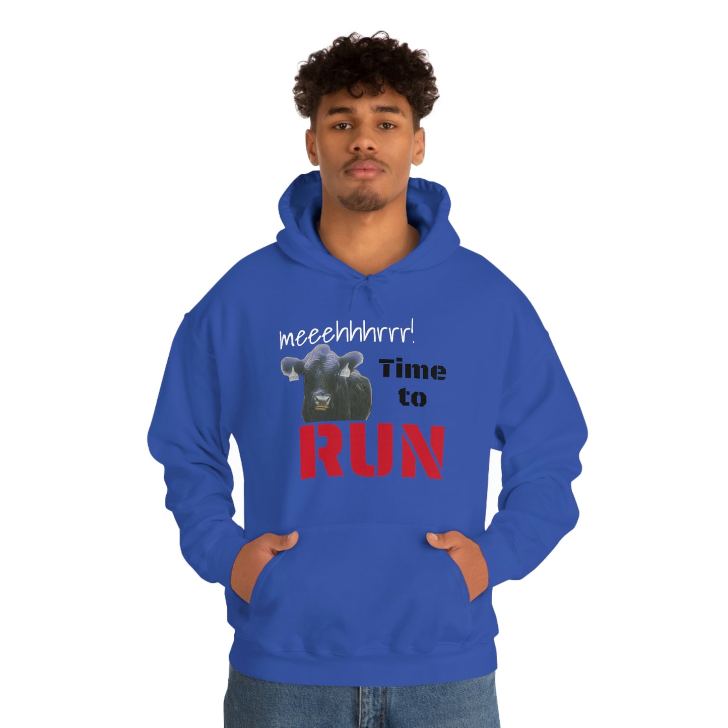 Time to Run Unisex Heavy Blend™ Hooded Sweatshirt