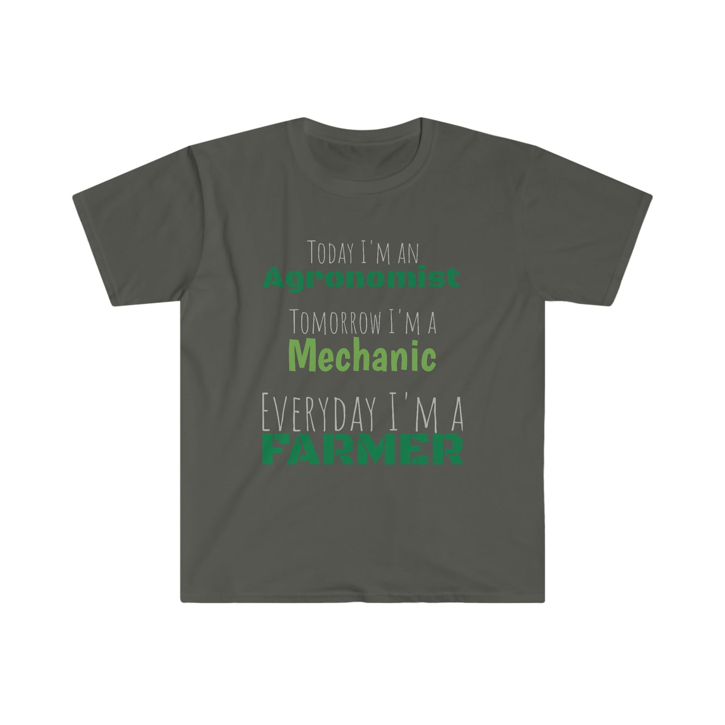 Everyday I'm a Farmer Unisex Softstyle T-Shirt