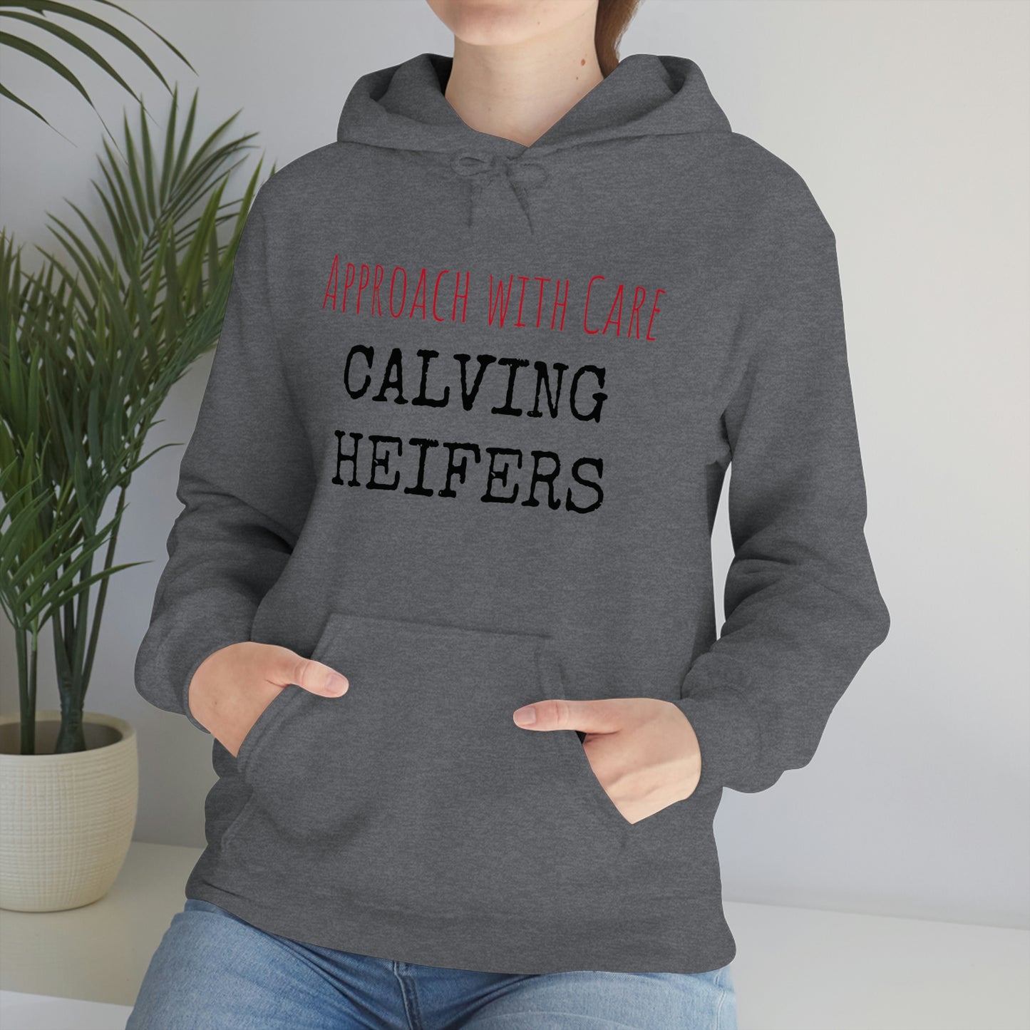 CALVING HEIFERS Unisex Heavy Blend™ Hooded Sweatshirt