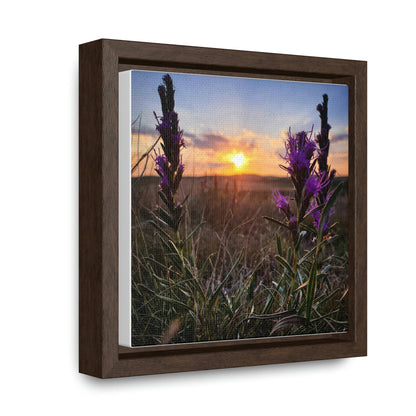 Prairie Flowers - Gallery Canvas Wraps, Square Frame