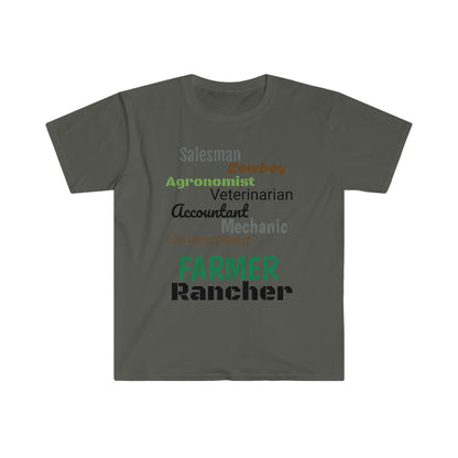 Farmer-Rancher Unisex Softstyle T-Shirt