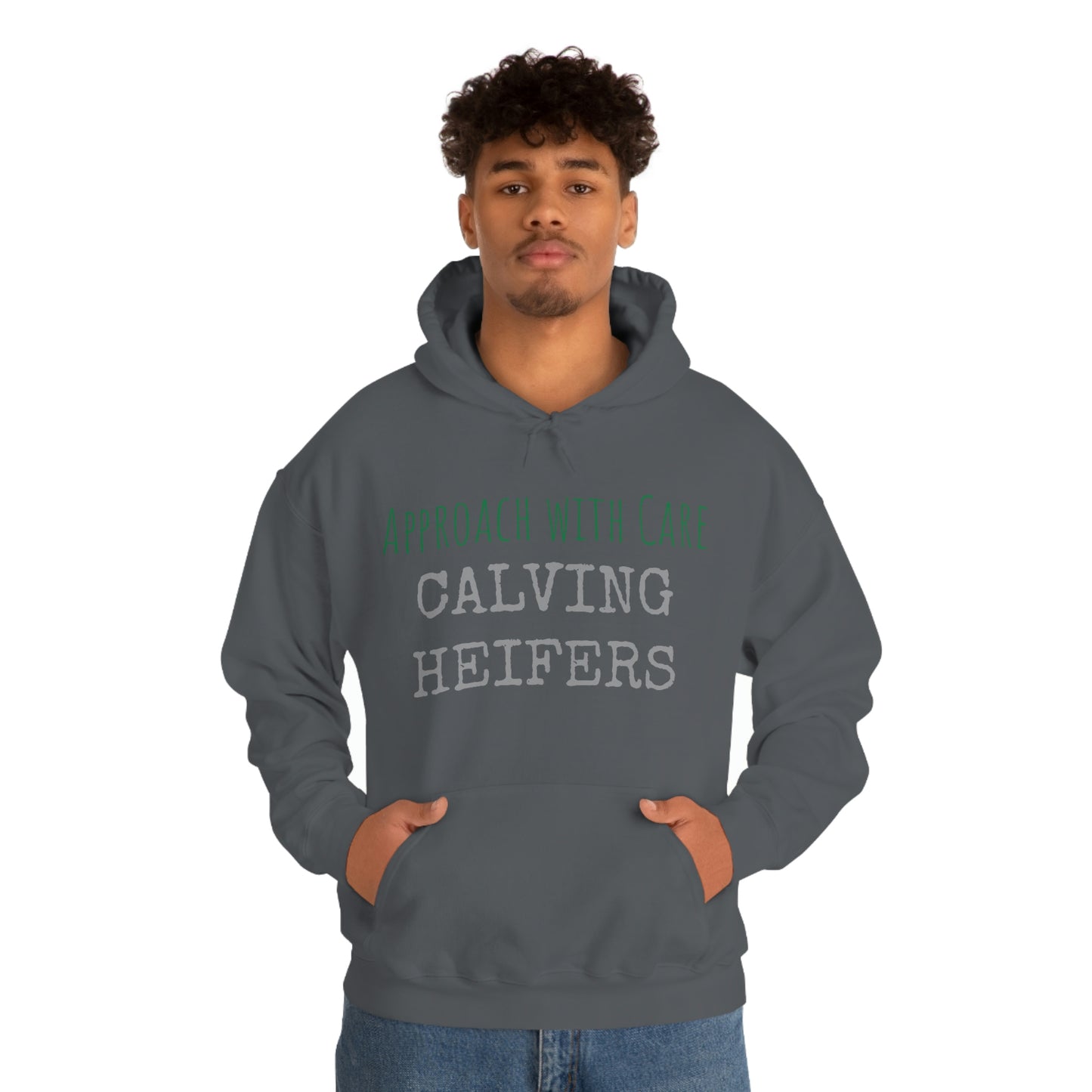 CALVING HEIFERS Unisex Heavy Blend™ Hooded Sweatshirt