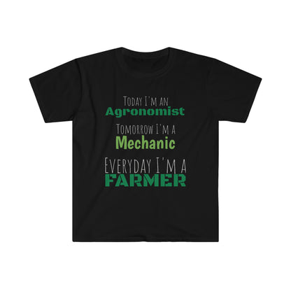 Everyday I'm a Farmer Unisex Softstyle T-Shirt