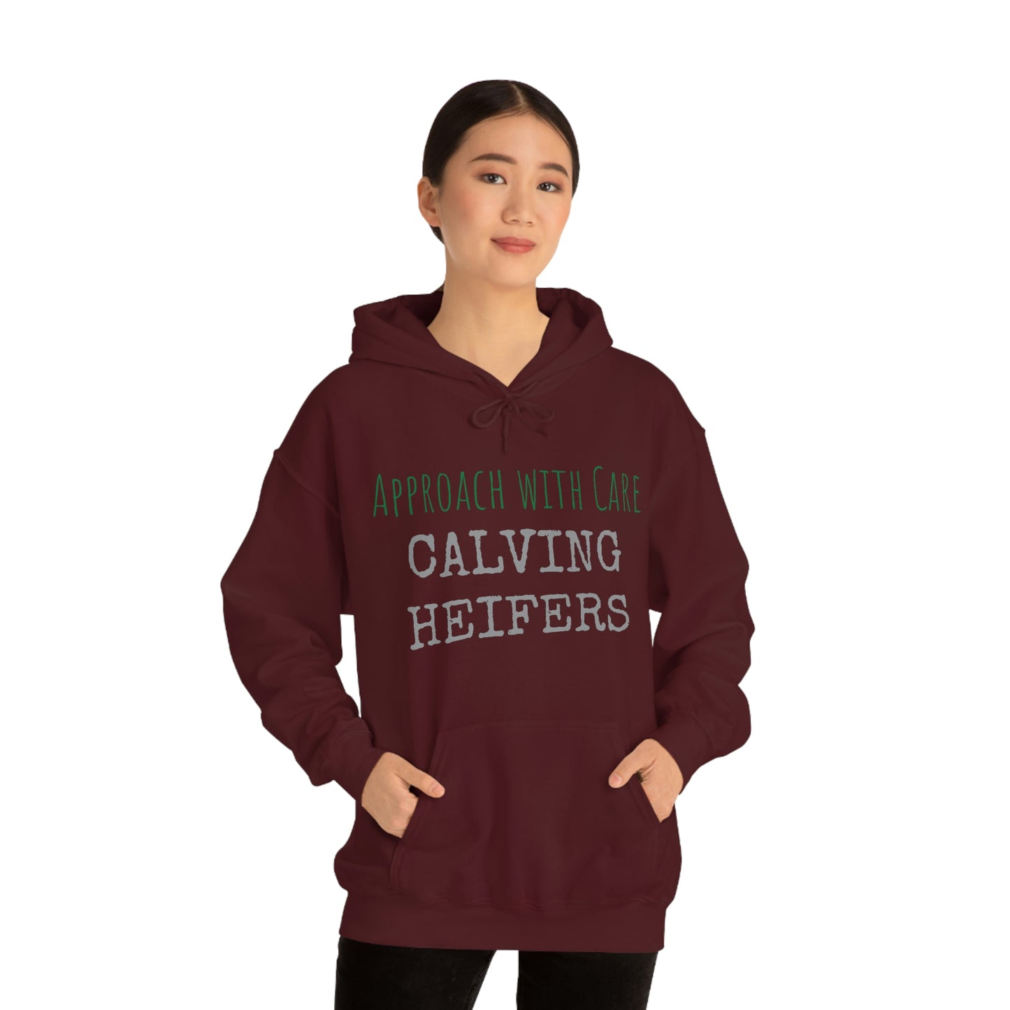 CALVING HEIFERS Unisex Heavy Blend™ Hooded Sweatshirt