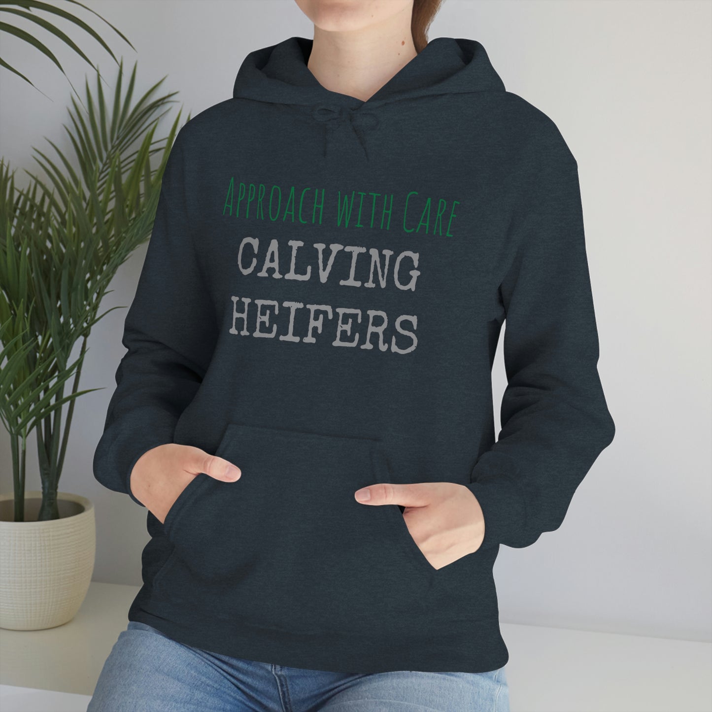 CALVING HEIFERS Unisex Heavy Blend™ Hooded Sweatshirt