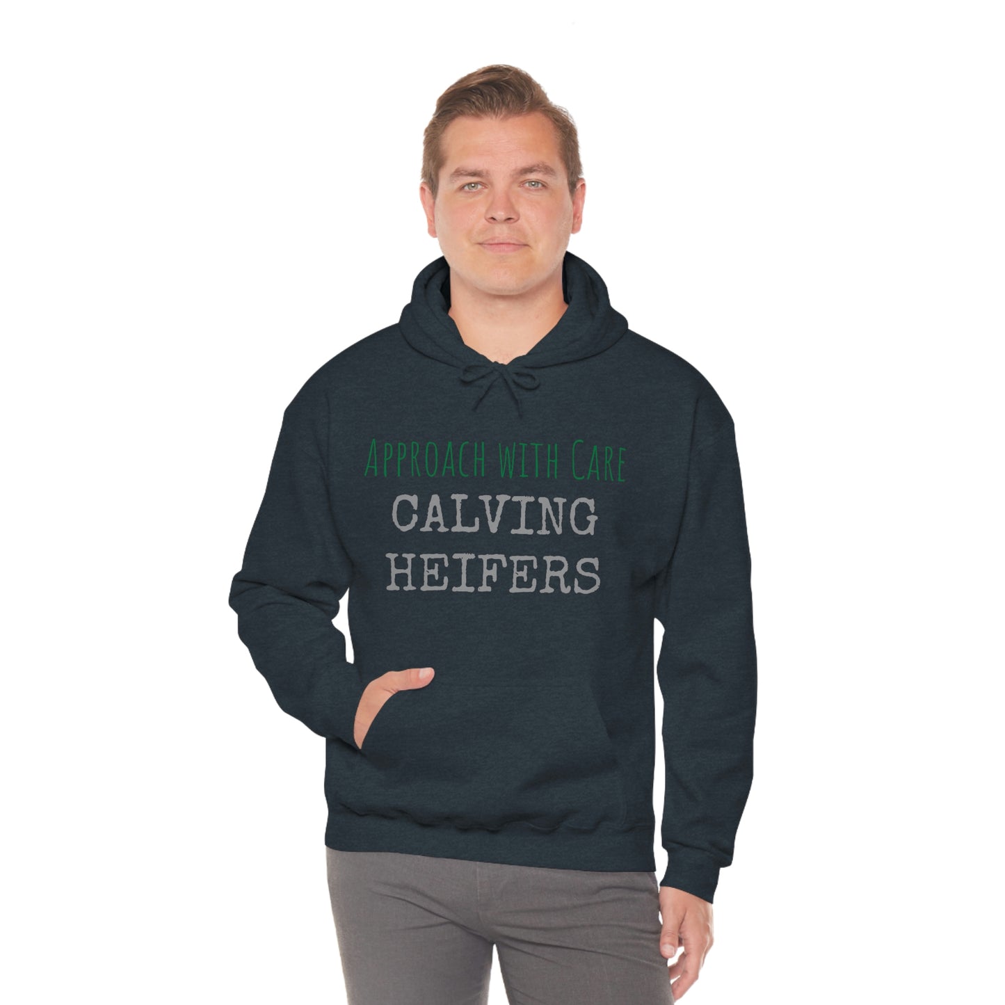 CALVING HEIFERS Unisex Heavy Blend™ Hooded Sweatshirt