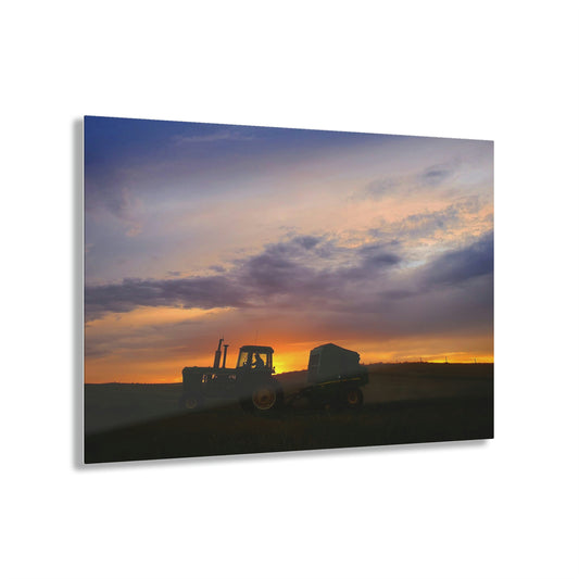 Haying Season Acrylic Prints