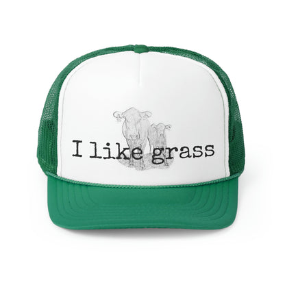 I like grass - Trucker Caps