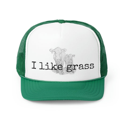 I like grass - Trucker Caps