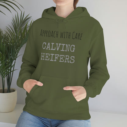 CALVING HEIFERS Unisex Heavy Blend™ Hooded Sweatshirt