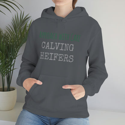 CALVING HEIFERS Unisex Heavy Blend™ Hooded Sweatshirt