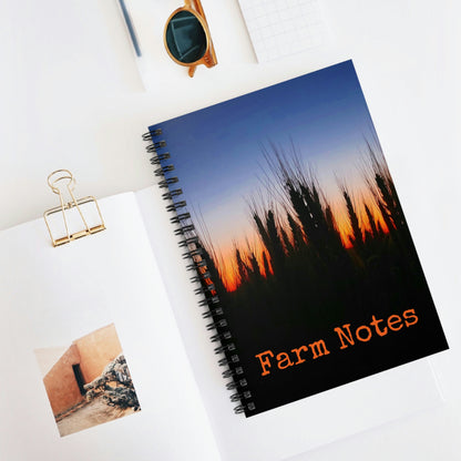 Farm Spiral Notebook - Ruled Line
