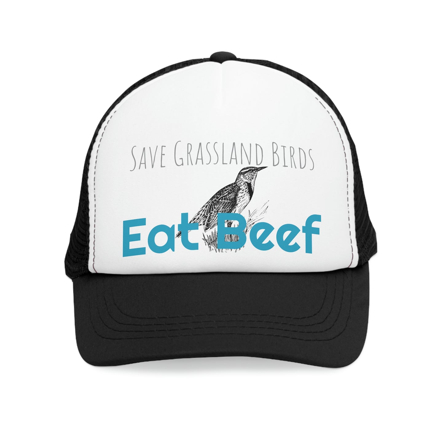 Save Grassland Birds Mesh Cap