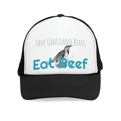 Save Grassland Birds Mesh Cap