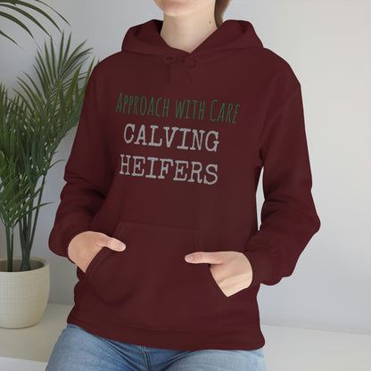 CALVING HEIFERS Unisex Heavy Blend™ Hooded Sweatshirt