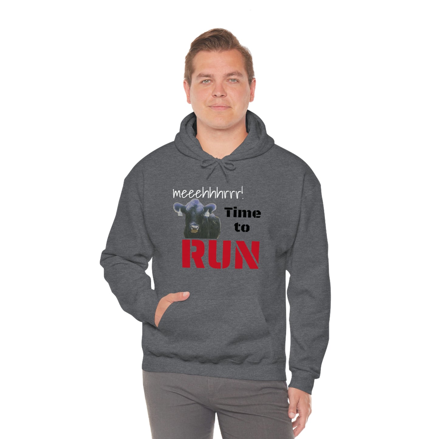 Time to Run Unisex Heavy Blend™ Hooded Sweatshirt