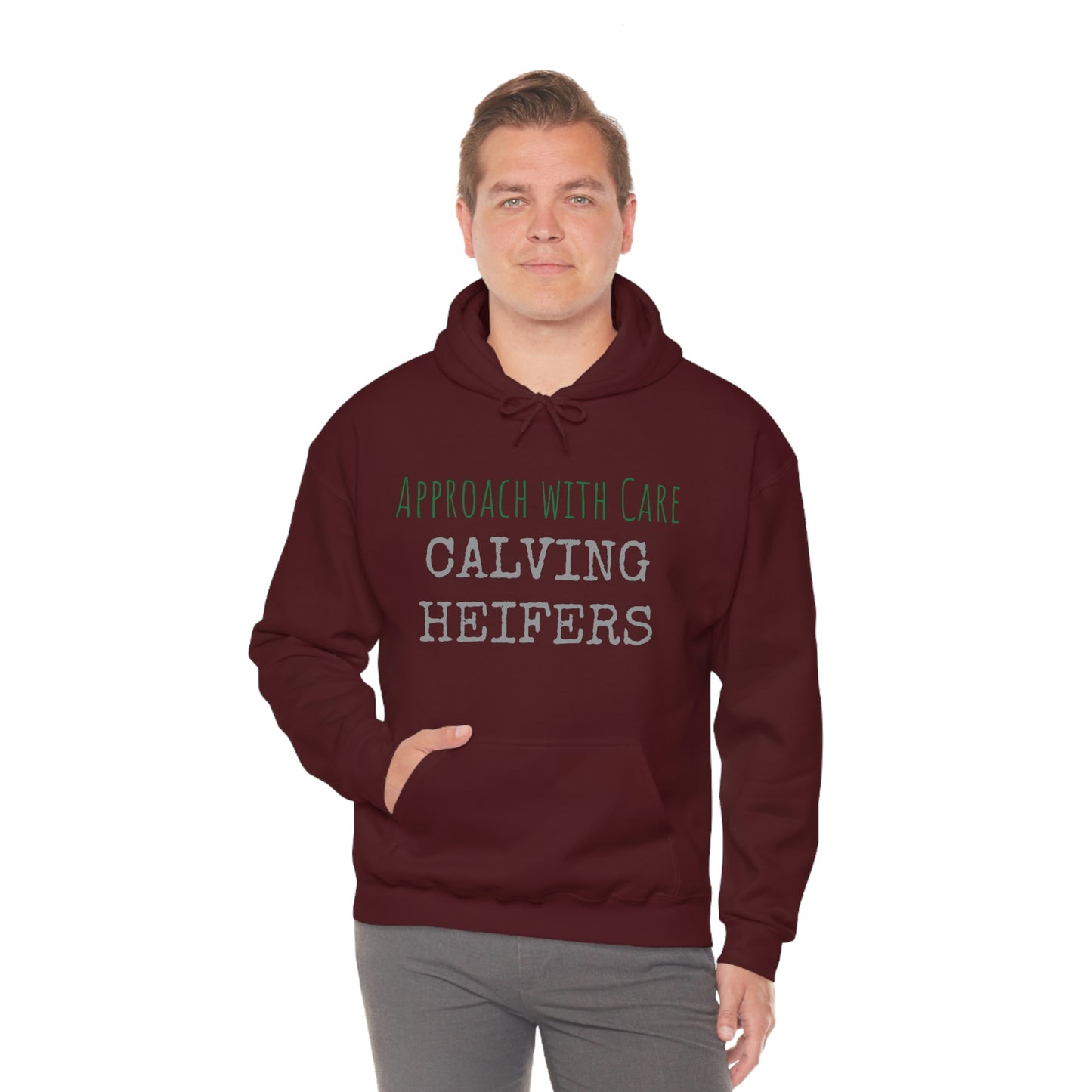 CALVING HEIFERS Unisex Heavy Blend™ Hooded Sweatshirt