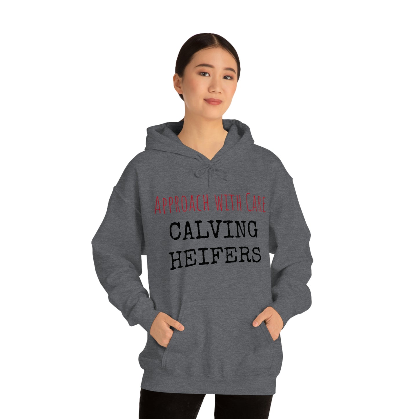 CALVING HEIFERS Unisex Heavy Blend™ Hooded Sweatshirt