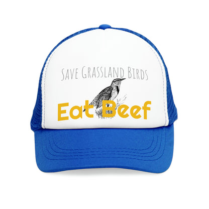 Save Grassland Birds Mesh Cap