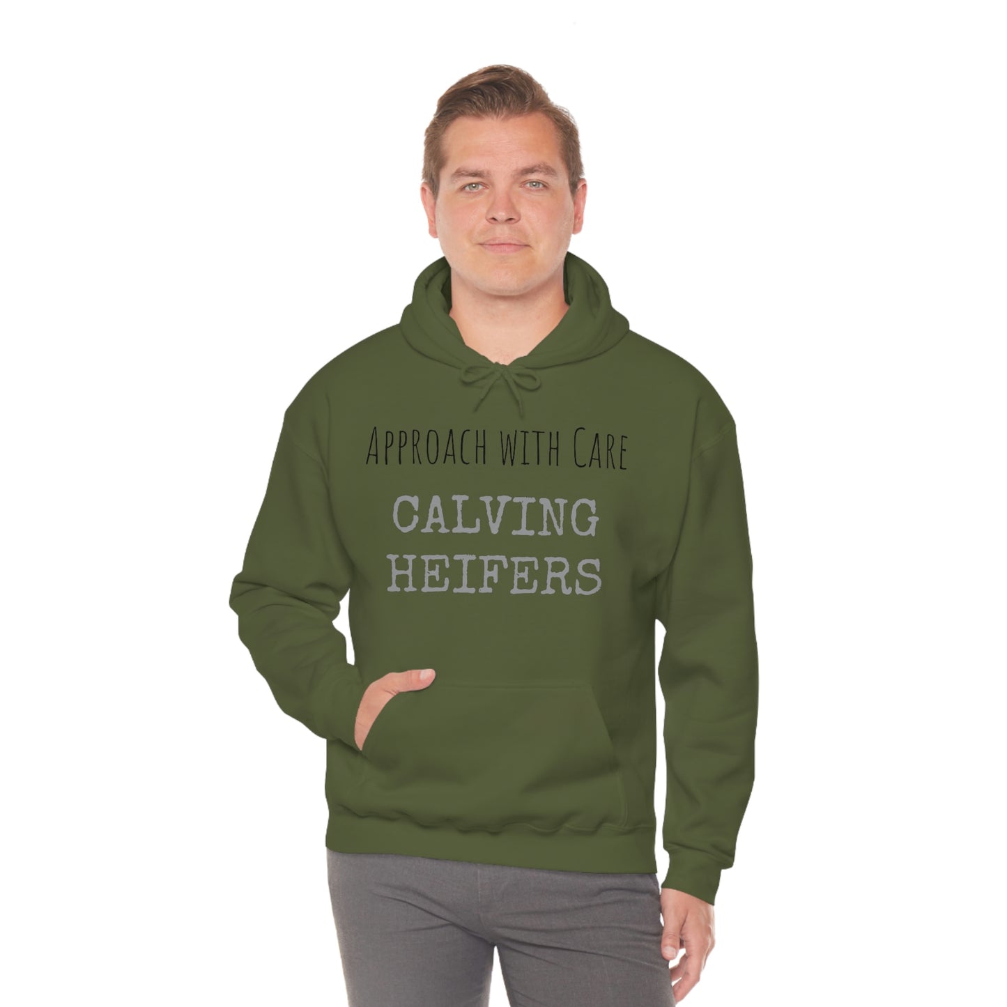 CALVING HEIFERS Unisex Heavy Blend™ Hooded Sweatshirt